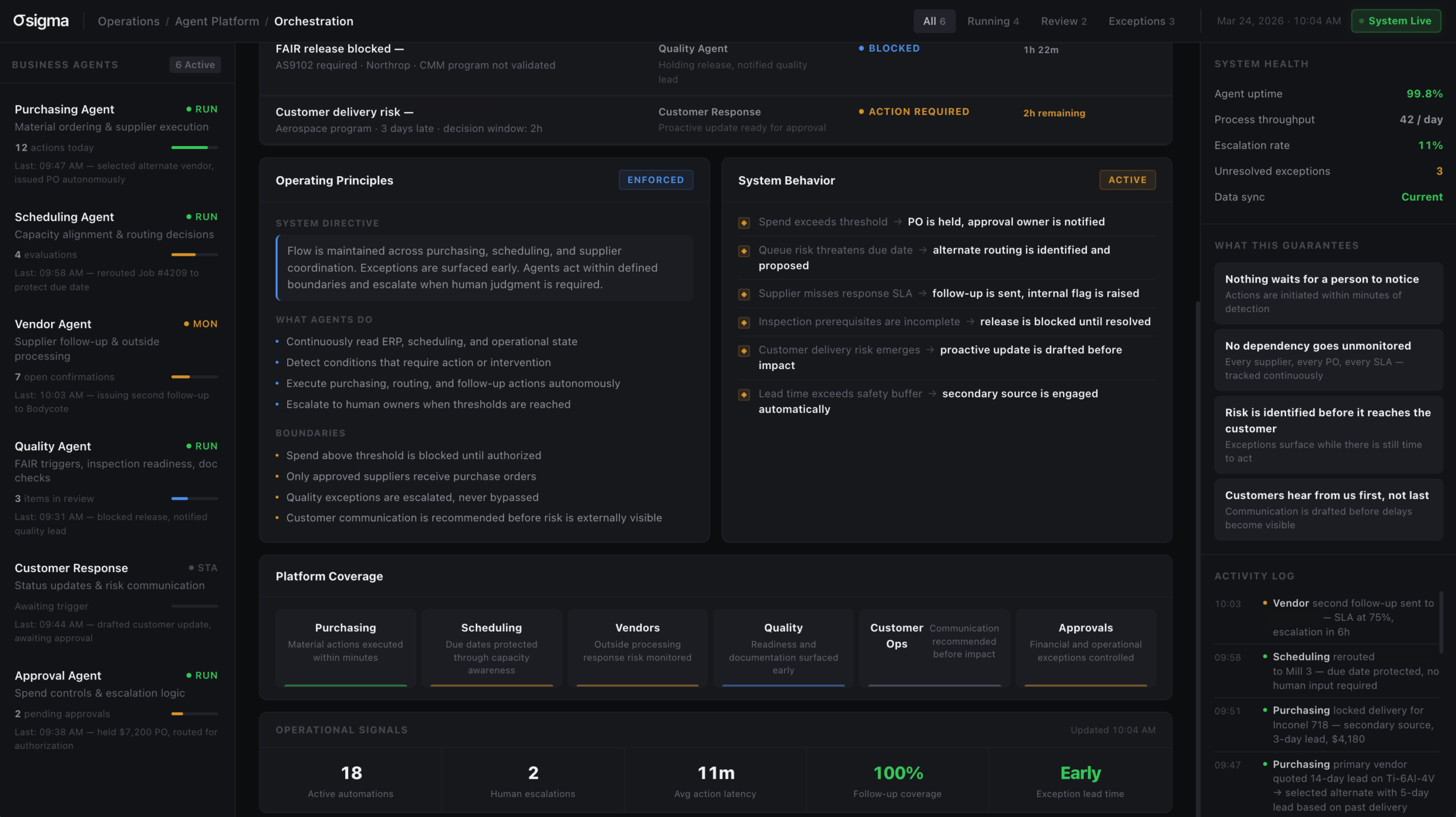 contract manufacturing