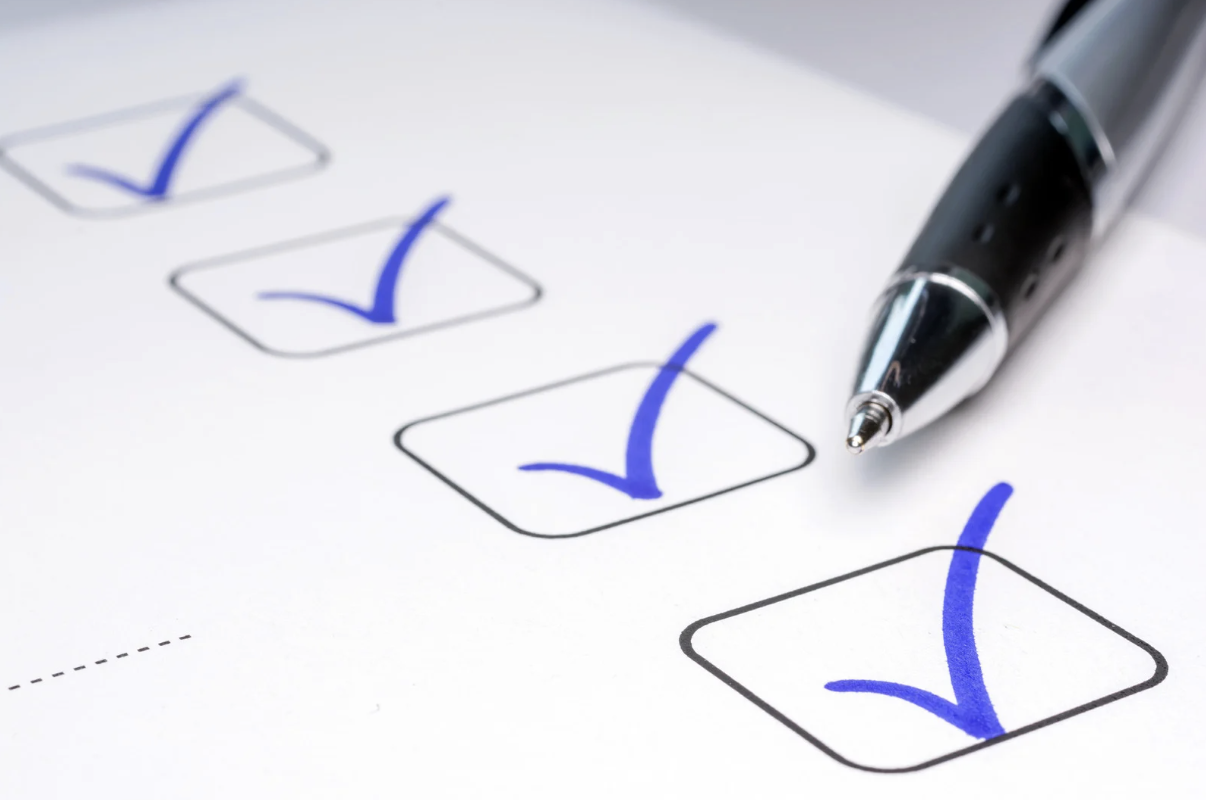 supplier checklist